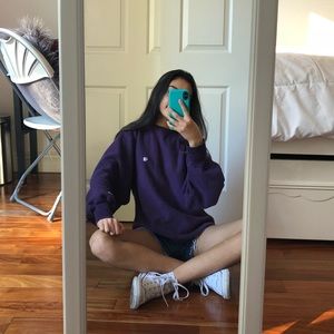 💜Champion Pullover 1st Ad. Reverse Weave Sweater!